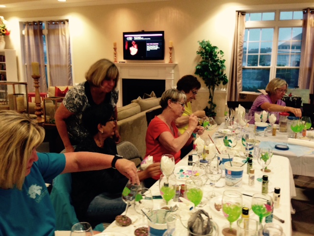 Wine Glass Painting Party II